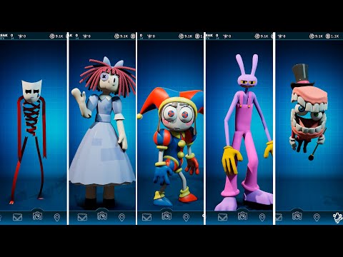 The Amazing Digital Circus Workshop Animations