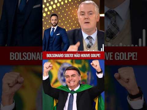 BOLSONARO SOLTO, POIS NÃO HOUVE GOLPE E O CLIMA É DE VITÓRIA ENTRE APOIADORES.