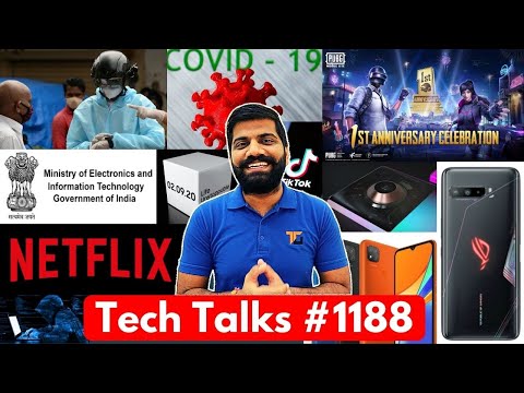 (HINDI) Tech Talks #1188 - ROG Phone 3 Unboxing, Redmi Note 10, TikTok 10000 Jobs, PUBG Lite Update, Poco C3