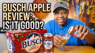 I'm finally back! Tasting Busch Light Apple