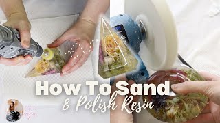 How To Sand & Polish Epoxy Resin To A High Shine Finish