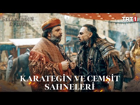 Karategin ve Cemşit Sahneleri - Kudüs Fatihi Selahaddin Eyyubi Özel Sahneler @trt1