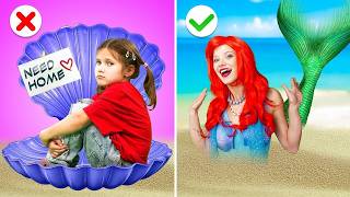 Me Adoptaron Superhéroes - LA MUÑECA DE EL JUEGO DEL CALAMAR es MI MAMÁ *IMPACTANTE*