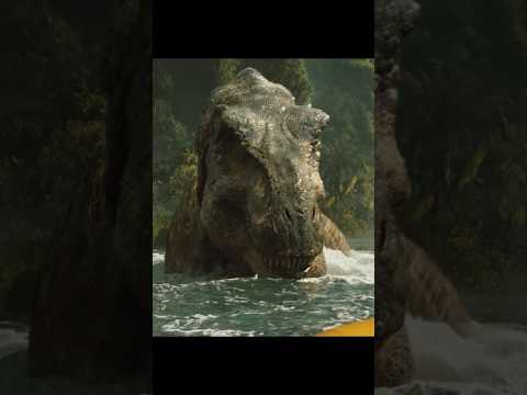 🦖💦Silent Escape Gone Wrong – The T-Rex Wakes Up! 😱🚤