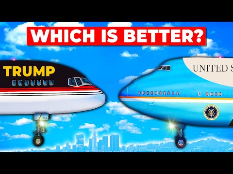 Trump Force One vs Air Force One in GTA 5!