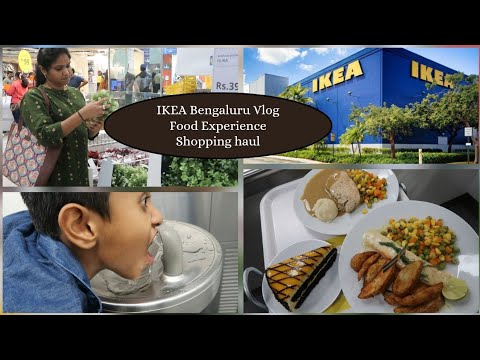 What I ate - IKEA Bengaluru Showroom🔥உலகின் மிகப்பெரிய Mall🤯👍🏻Home Essentials Shopping haul😍😘