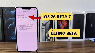 APPLE LIBEROU O IOS 26 BETA 7. ÚLTIMO BETA..