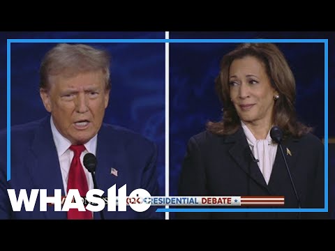 Highlights from fiery presidential debate between Harris and Trump