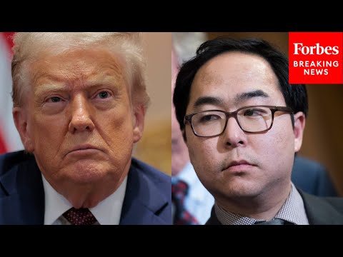 YouTube video thumbnail: Andy Kim Explains Why He Is Refusing Pay Until Shutdown Ends During Takedown Of Trump And Vought