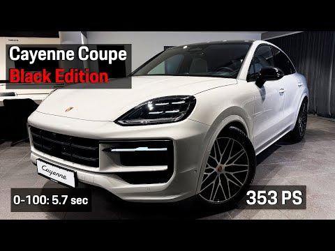 Porsche Cayenne Coupe Black Edition