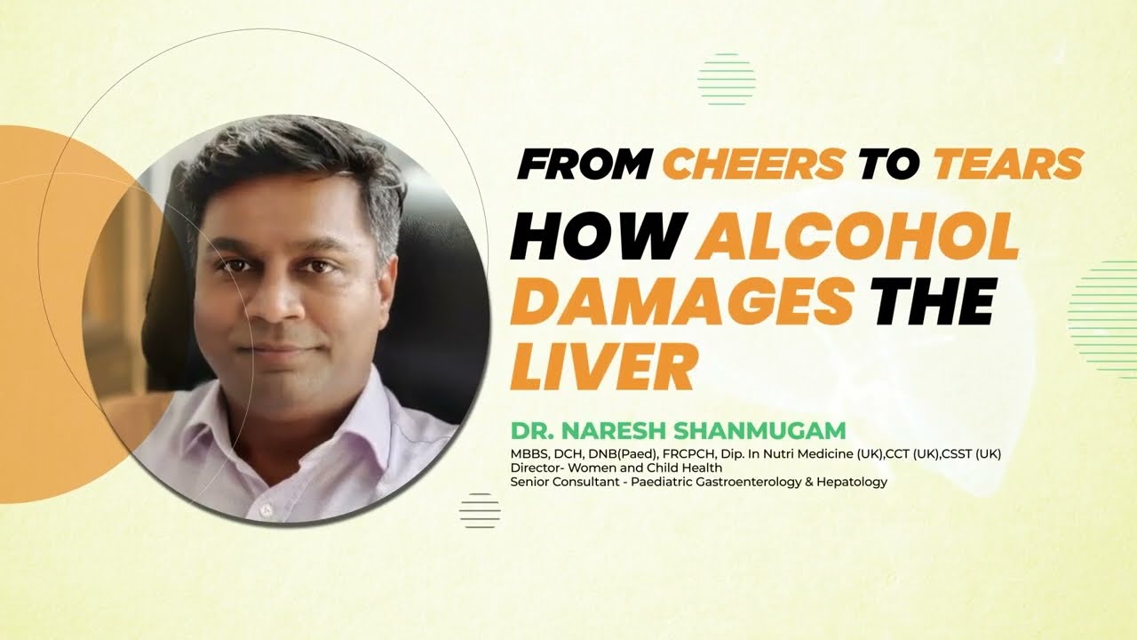 How does alcohol damage the liver | Dr. Naresh Shanmugam