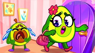 When Mom Away Song + More Kids Songs | Learn Healthy Habits with Simple Story Penny Family 🥑