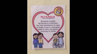 MI FAMILIA -SPANISH FAMILY VOCABULARY - WORKSHEETS @ Teachers Pay Teachers store name HOLA AMIGOS