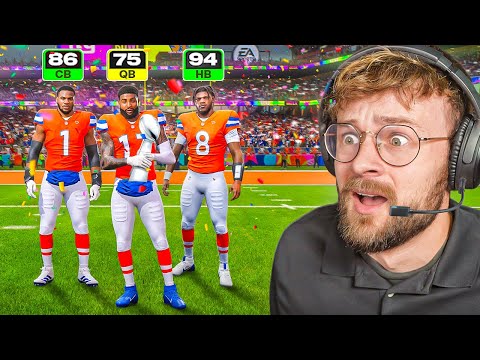 I Made a Full Out of Position Team and Tried to Win a Super Bowl