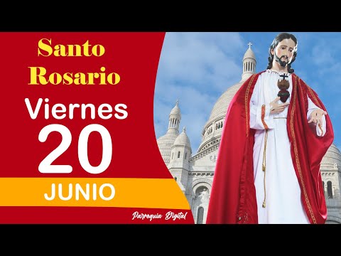 🌹Rosario de Hoy Viernes 20 de Junio del 2025🙏🕊️