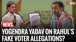 What Did Yogendra Yadav Say on Rahul Gandhi’s ‘Voter Theft’ Allegations Against the EC?