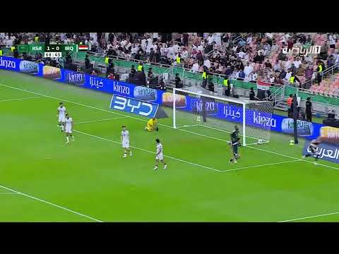 أهداف المباراة السعودية - العراق