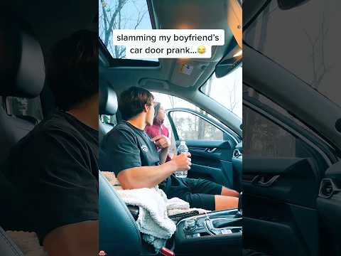 slamming car door to see husband reaction ๐
๐
๐
#fyp #foryou #prank #funny #scared #husband #couple