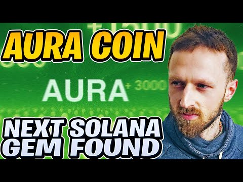 Solana Meme Coin On Fire | $AURA Coin Up 6000%