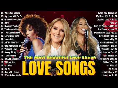 Legendary Divas Songs - Mariah Carey, Celine Dion, Whitney Houston - Best Songs of World Divas #l67