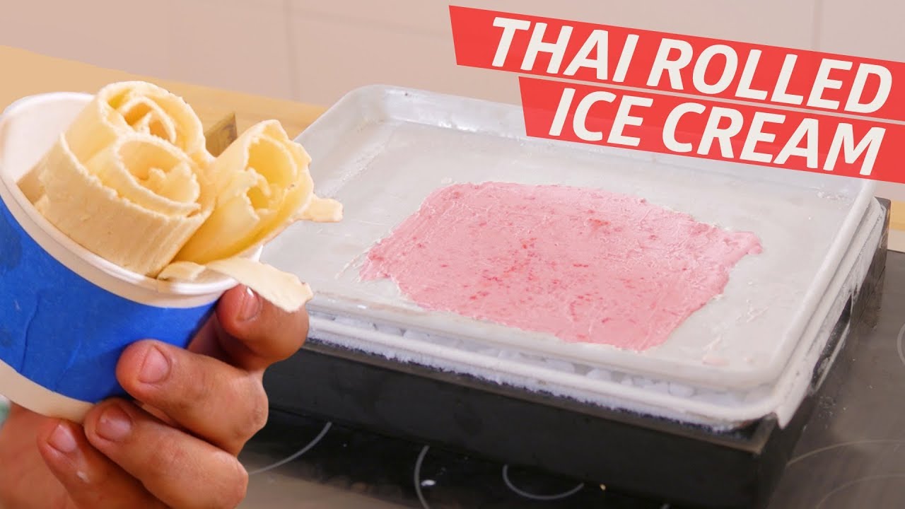Cliff Attempts Thai Rolled Ice Cream You Can Do This!