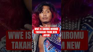 WWE IS SIGNING HIROMU TAKAHASHI FROM NEW JAPAN!