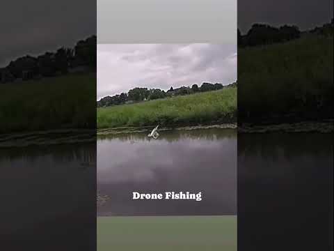 Pescando com drone