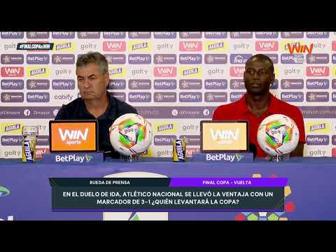 Rueda de prensa de América previa a la final Vuelta de la Copa BetPlay Dimayor 2024