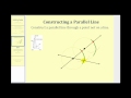 Constructing Parallel Lines and Arcs