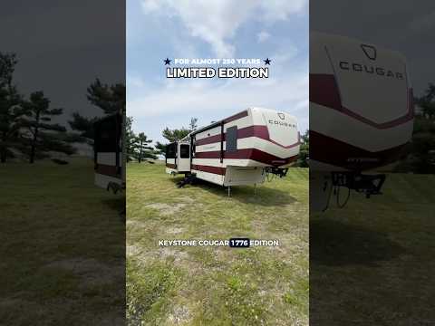 Built to see America 🇺🇸 | 2026 Keystone Cougar 316RLS 1776 Edition #rvtour #rvtravel #rvlife #rving