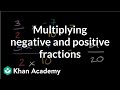 Mastering Multiplication of Negative and Positive Fractions