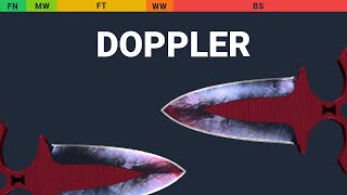 Shadow Daggers Doppler Wear Preview