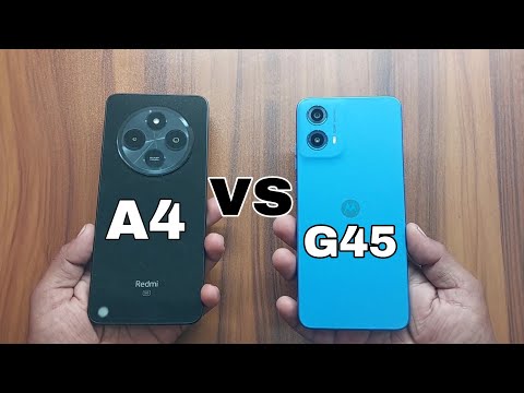 Redmi A4 vs Moto G45 5G Speed Performance Test?