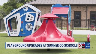 Playground updates at Sumner County schools