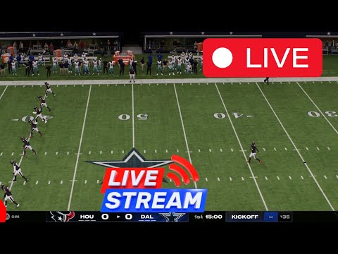 🏈 Houston Texans vs. Dallas Cowboys - Live Stream | NFL Week 11 Showdown! 🔥 (Nov 18, 2024)