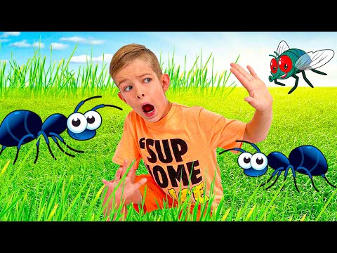 Damon's Adventure In The Insects World | Boy Was Shrunk With Magic Wand