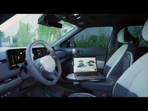 Kia EV3 GT Line Interior Design in Snow White Pearl