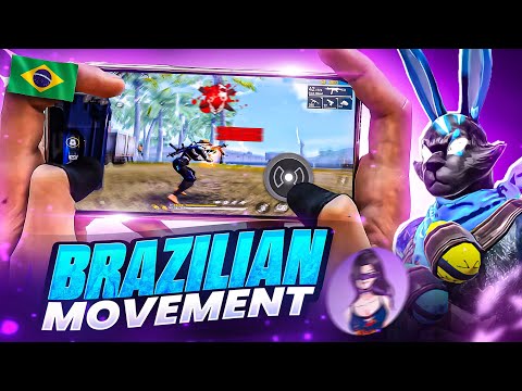 3 SECRET BRAZILIAN🇧🇷 MOVEMENT TRICK ☠️🔥 Fast Movement Tips And Tricks || Free Fire Max