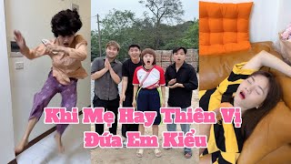 Tiểu Ngáo | Khi Mẹ Hay Thiên Vị Đứa Em Kiểu | Tổng Hợp Video Hài Triệu View