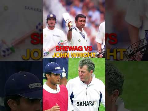 Sehwag Got PUNCHED by Coach John Wright! The Untold Dressing Room Fight Story India Cricket Drama