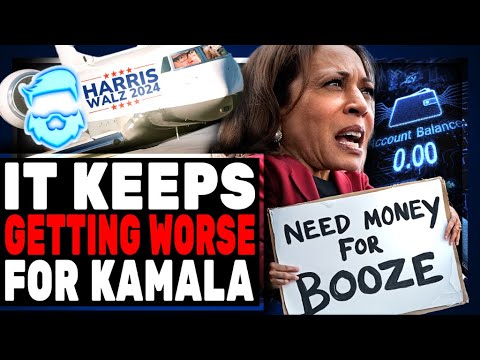 Kamala Harris HUMILATION GETS WORSE! Sends BRUTAL Email To Supporters After Donald Trump LAUGHS