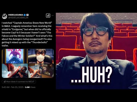 Captain America CONFUSED Hideo Kojima?!