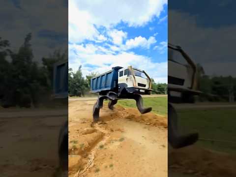 Tata Signa 4825.TK Dumper 16Chakka Dumper Walking #sujal13 #automobile ##aivideo #ai #aiediting