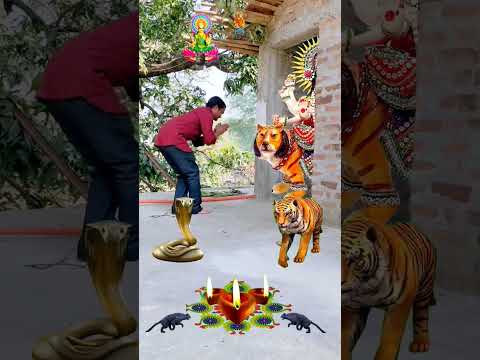 maa vaishno devi vfx magic video #shorts #miteshkashow #viral #ramyan