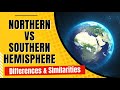 Hemispheric Geography and Characteristics