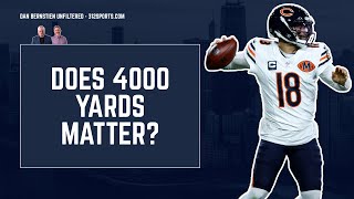 Does it matter if Caleb Williams gets 4000 passing yards?