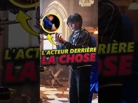 Le tournage très physique de l'acteur qui joue La Chose dans Mercredi ! #mercredi