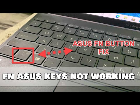 laptop keyboard not working asus
