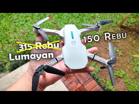 Drone Murah 2 Kamera 150 Rebuan E88 Pro ~ Lumayan Lah Buat Beginner 😆