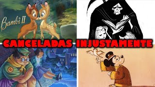 TOP: 10 PELICULAS ANIMADAS de DISNEY CANCELADAS INJUSTAMENTE